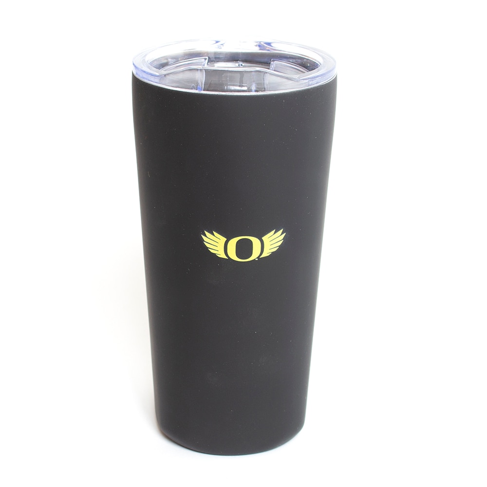 Classic Oregon O, O Wings, Fanatic Group, Soft Touch, 18 ounce, Metal, Tumbler